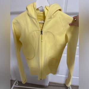 Lululemon Lemon-Yellow Scuba Jacket